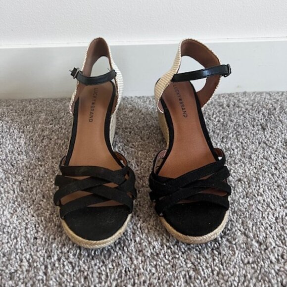 Lucky Brand Kalley Wedge Sandal size 9 - Picture 3 of 6